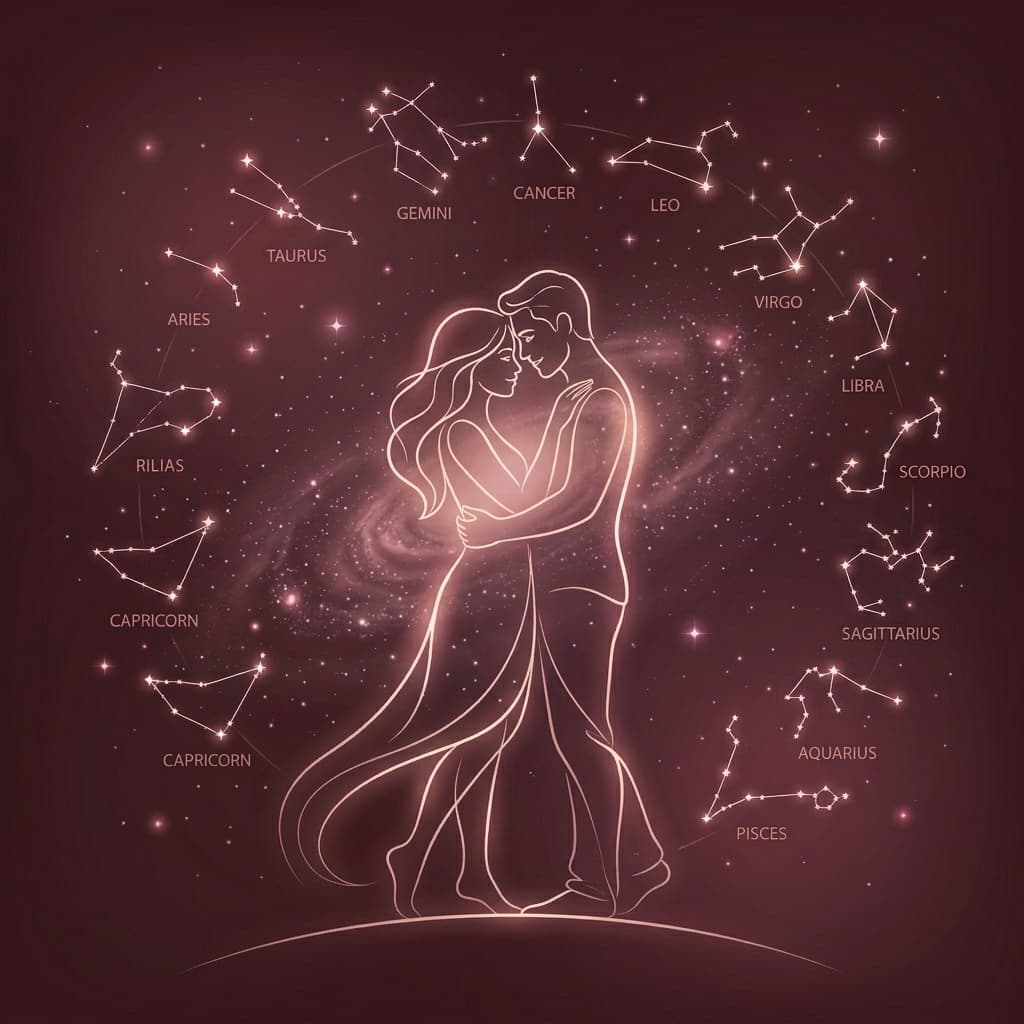 Astrology Compatibility Illustration